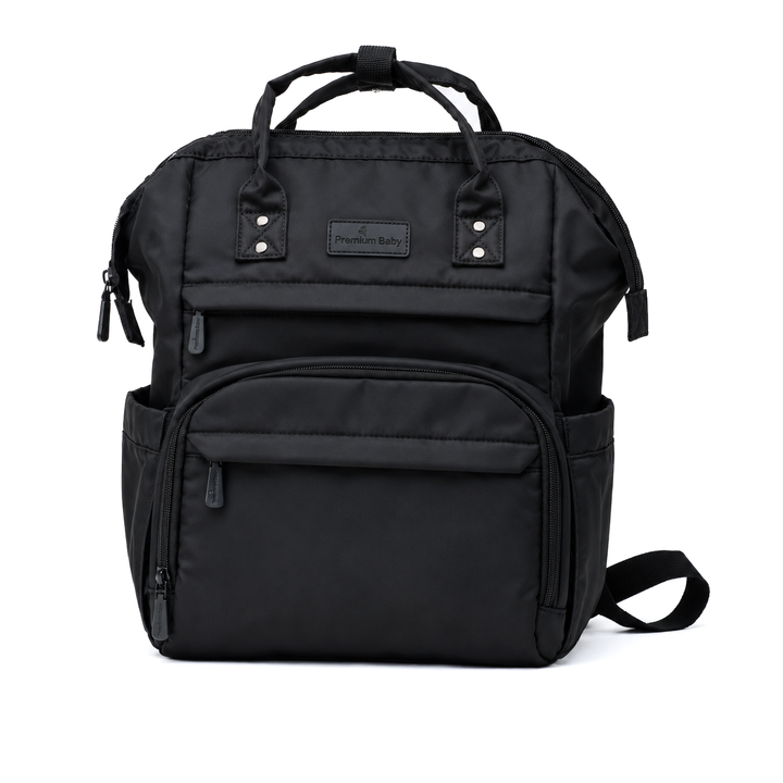 Premium Baby Bolsa Pañalera Rose Negro