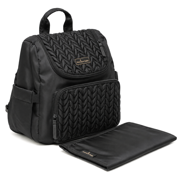 PREMIUM BABY BOLSA PAÑALERA NEGRO