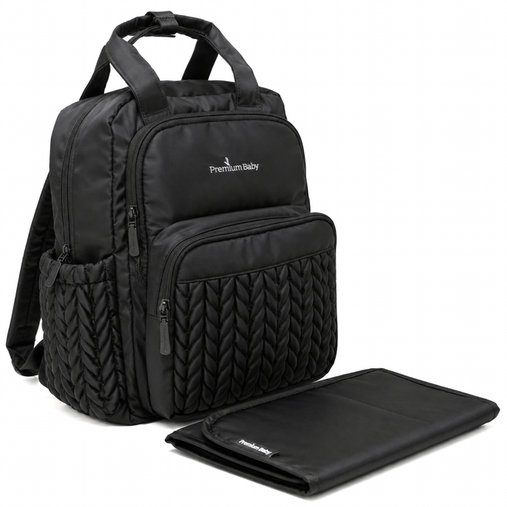 Premium Baby Bolsa Pañalera Sofia Negro