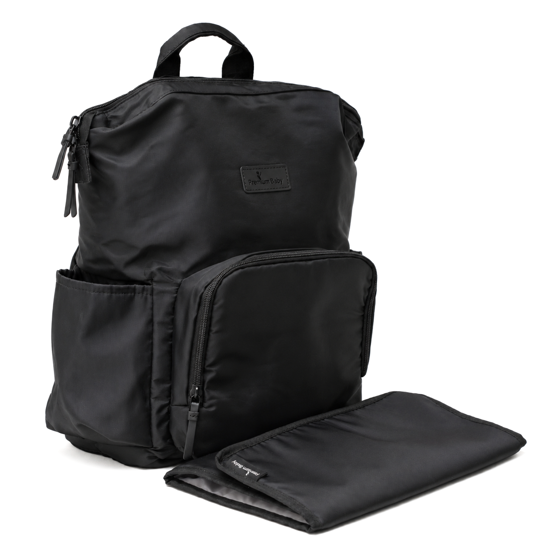 PREMIUM BABY BOLSA PAÑALERA AMELIA NEGRO