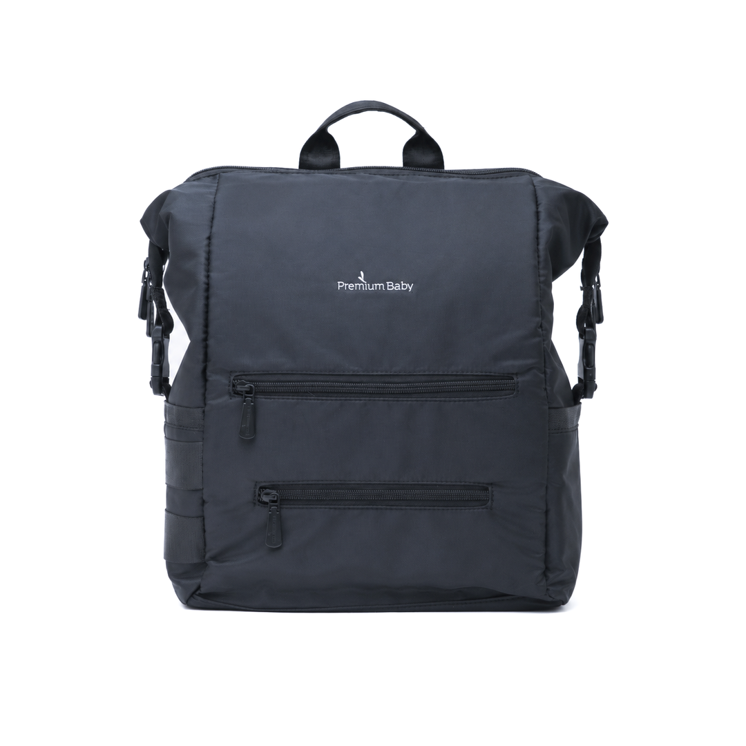 PREMIUM BABY BOLSA PAÑALERA NEGRO