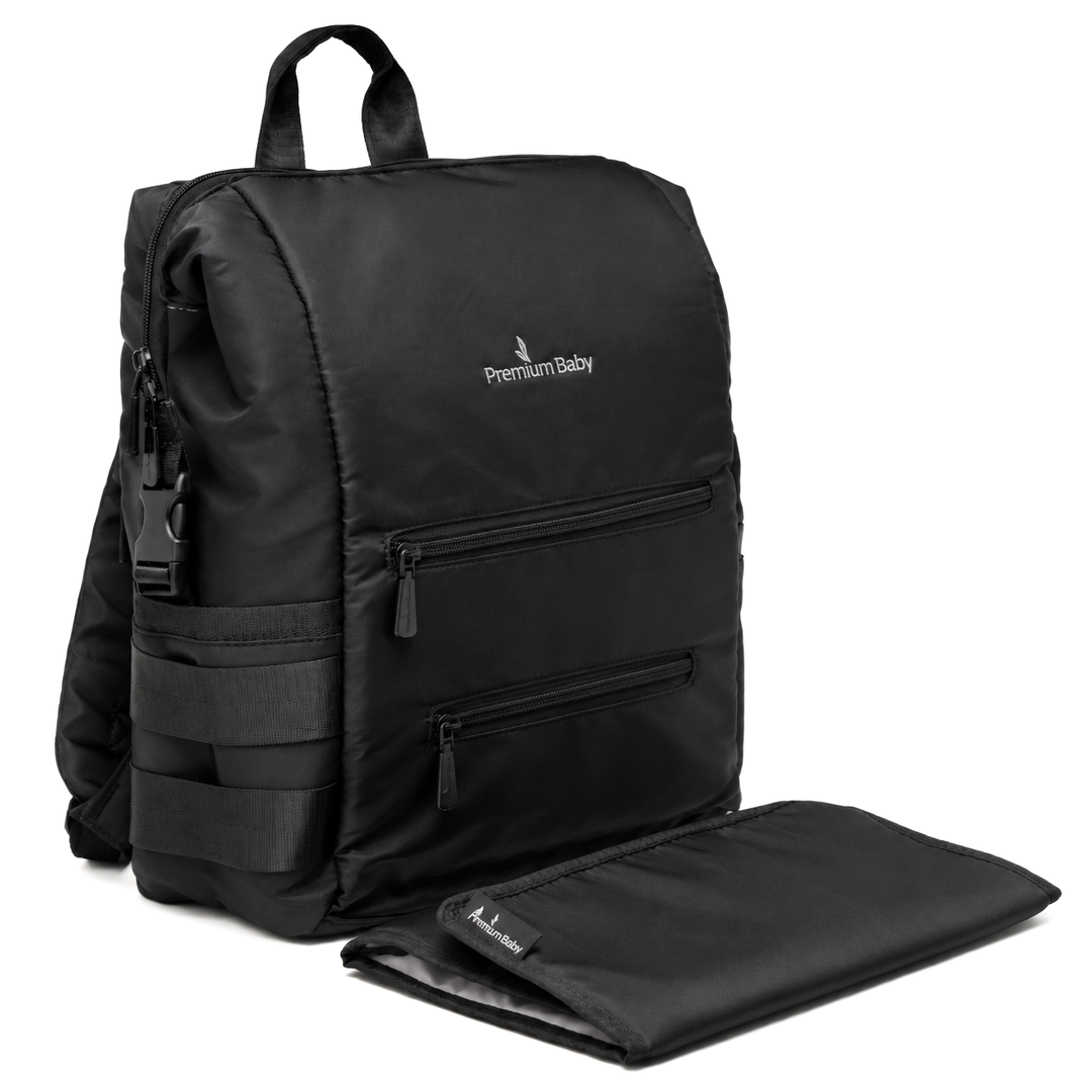 PREMIUM BABY BOLSA PAÑALERA NEGRO