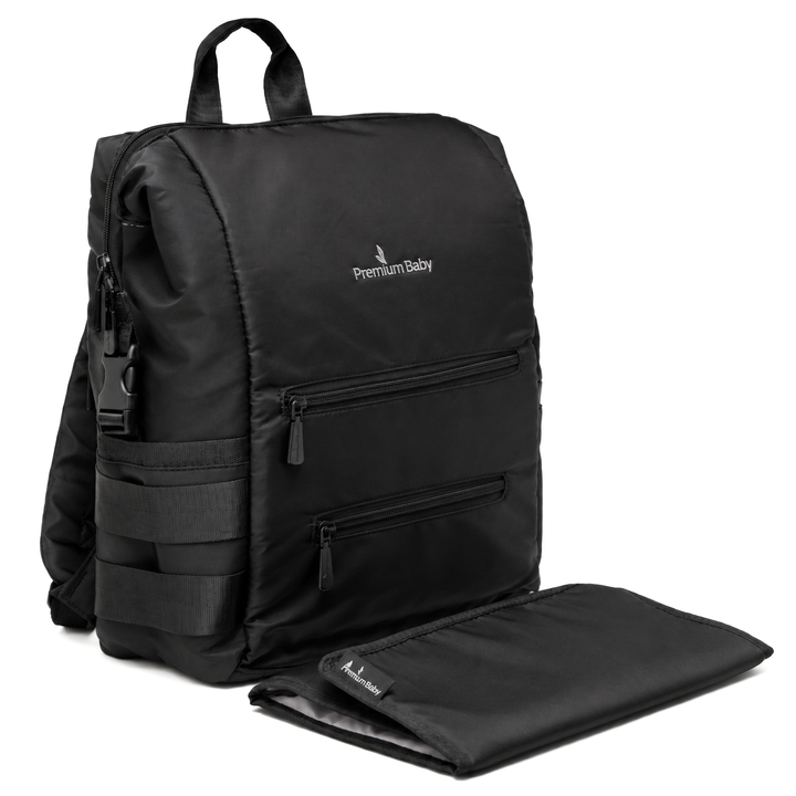 PREMIUM BABY BOLSA PAÑALERA NEGRO