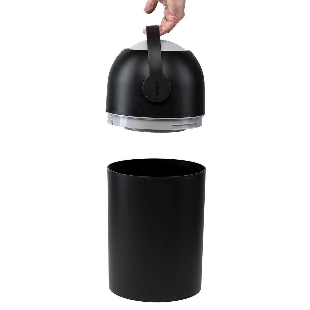 PREMIUM BABY CESTO DE BASURA P/PAÑALES NEGRO