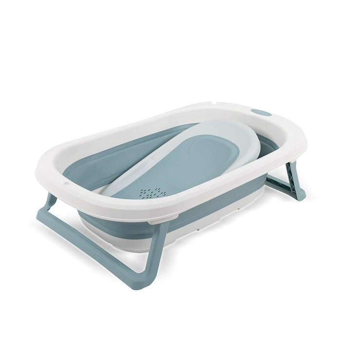 PREMIUM BABY TINA PLEGABLE CON REDUCTOR AZUL