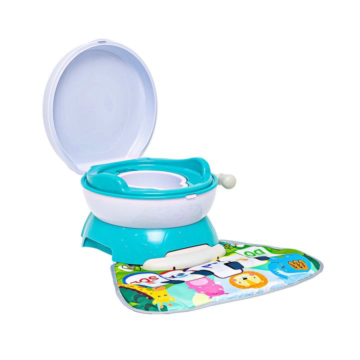 PREMIUM BABY VACENILLA 3 EN 1 C/PIANO AZUL