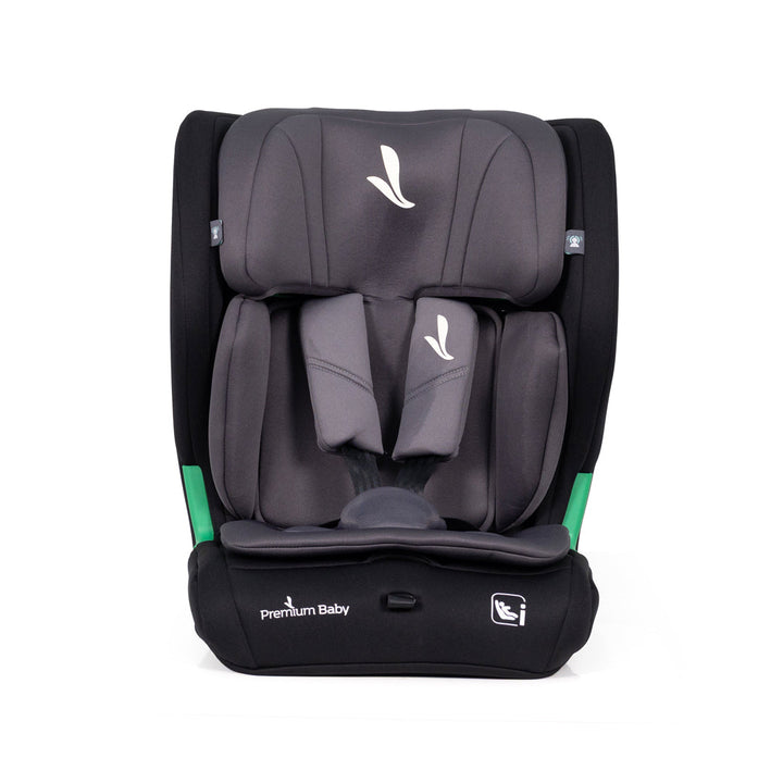 PREMIUM BABY SILLA DE CARRO PARA BEBE AURA ISOFIX NEGRO/GRIS
