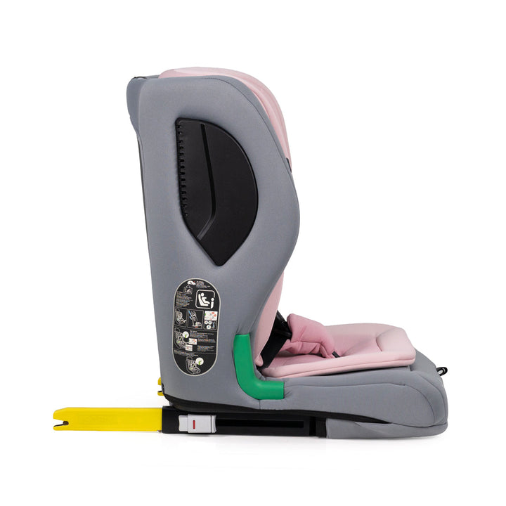 PREMIUM BABY SILLA DE CARRO PARA BEBE AURA ISOFIX GRIS/ROSADO