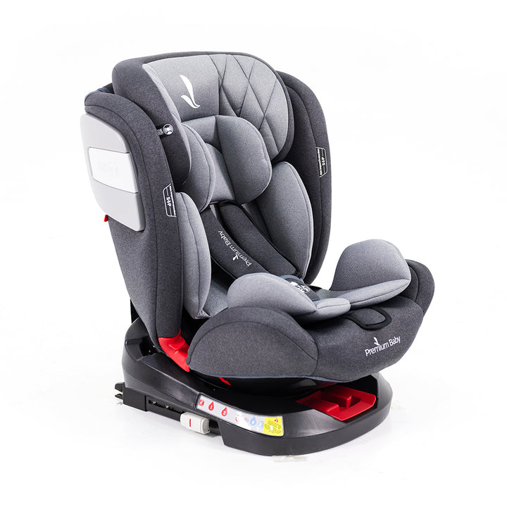 PREMIUM BABY SILLA DE CARRO GIRATORIA TWIST 2.0 GRIS ETAPA 0123