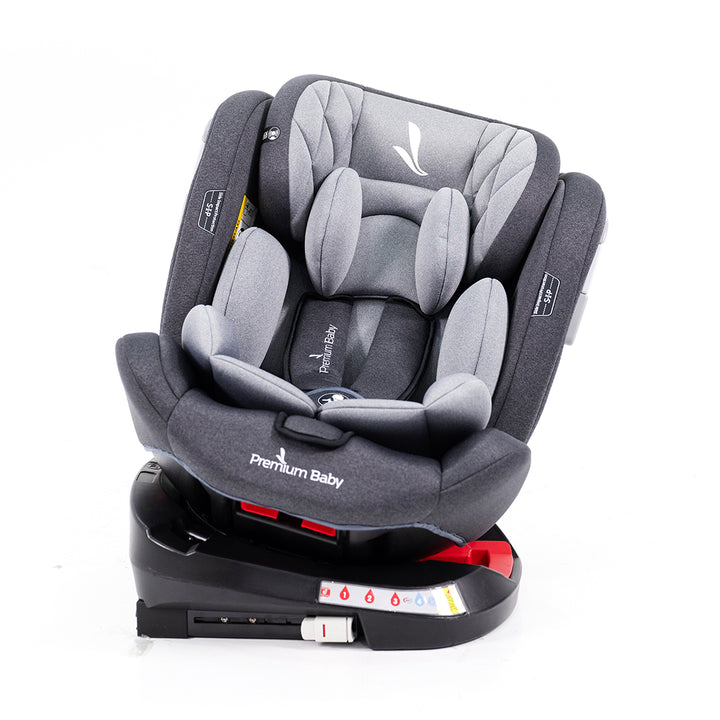 PREMIUM BABY SILLA DE CARRO GIRATORIA TWIST 2.0 GRIS ETAPA 0123