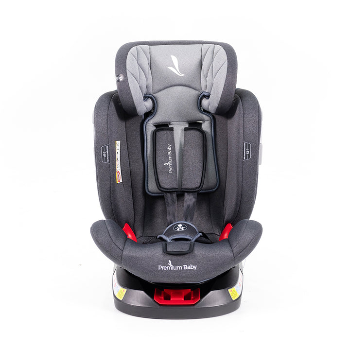 PREMIUM BABY SILLA DE CARRO GIRATORIA TWIST 2.0 GRIS ETAPA 0123