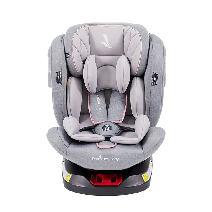 PREMIUM BABY SILLA DE CARRO GIRATORIA TWIST 2.0 ROSA ETAPA 0123