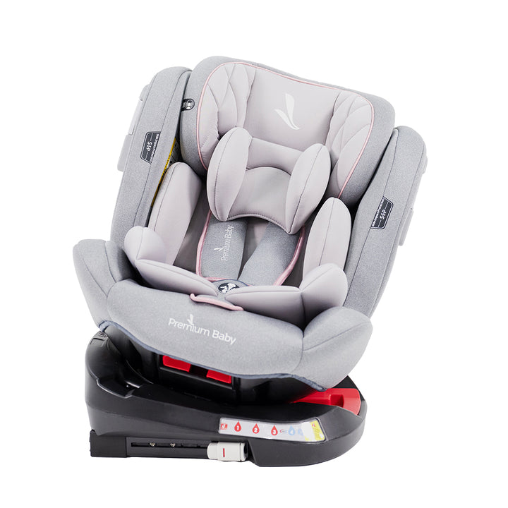 PREMIUM BABY SILLA DE CARRO GIRATORIA TWIST 2.0 ROSA ETAPA 0123