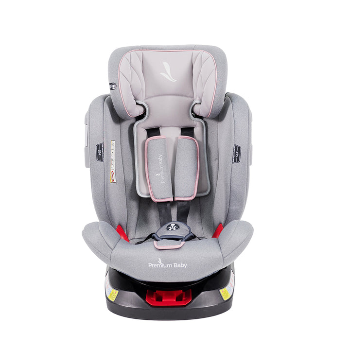PREMIUM BABY SILLA DE CARRO GIRATORIA TWIST 2.0 ROSA ETAPA 0123