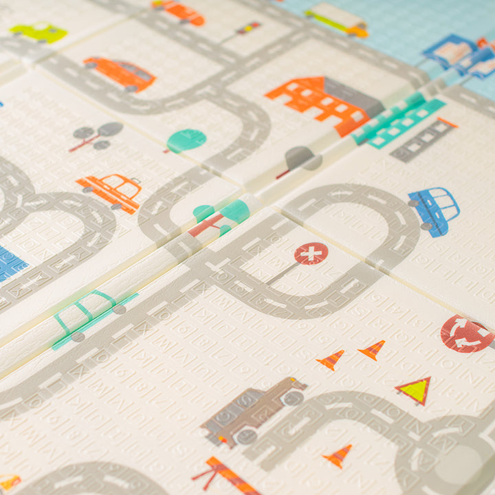 PREMIUM BABY ALFOMBRA PLEGABLE PARA BEBE CON BOLSA DE TRANSPORTE 180X200X1