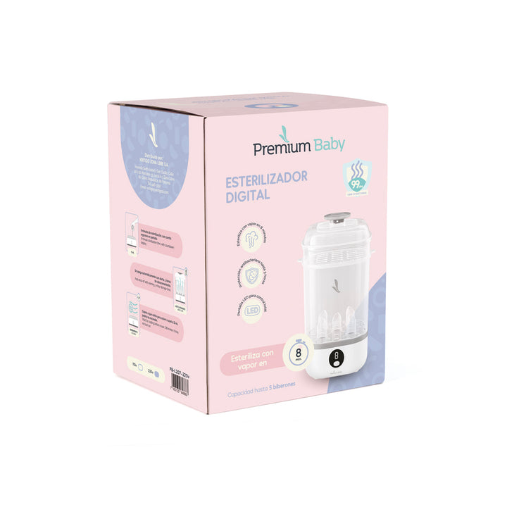 PREMIUM BABY ESTERILIZADOR DIGITAL P/BIBERONES
