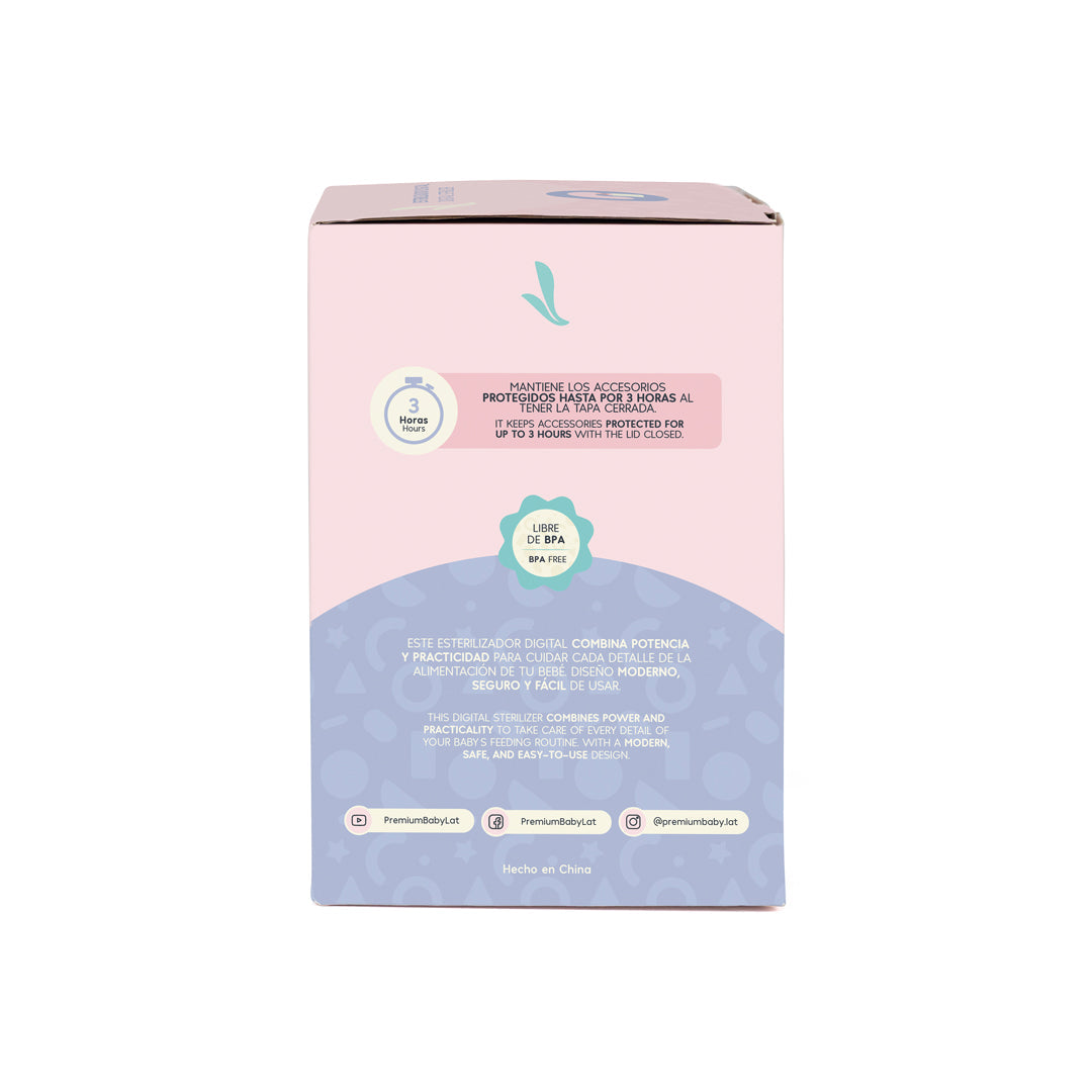 PREMIUM BABY ESTERILIZADOR DIGITAL P/BIBERONES