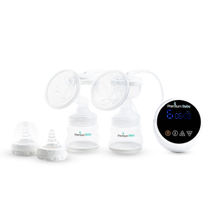 PREMIUM BABY EXTRACTOR DE LECHE ORDEÑADOR ELECTRICO DOBLE