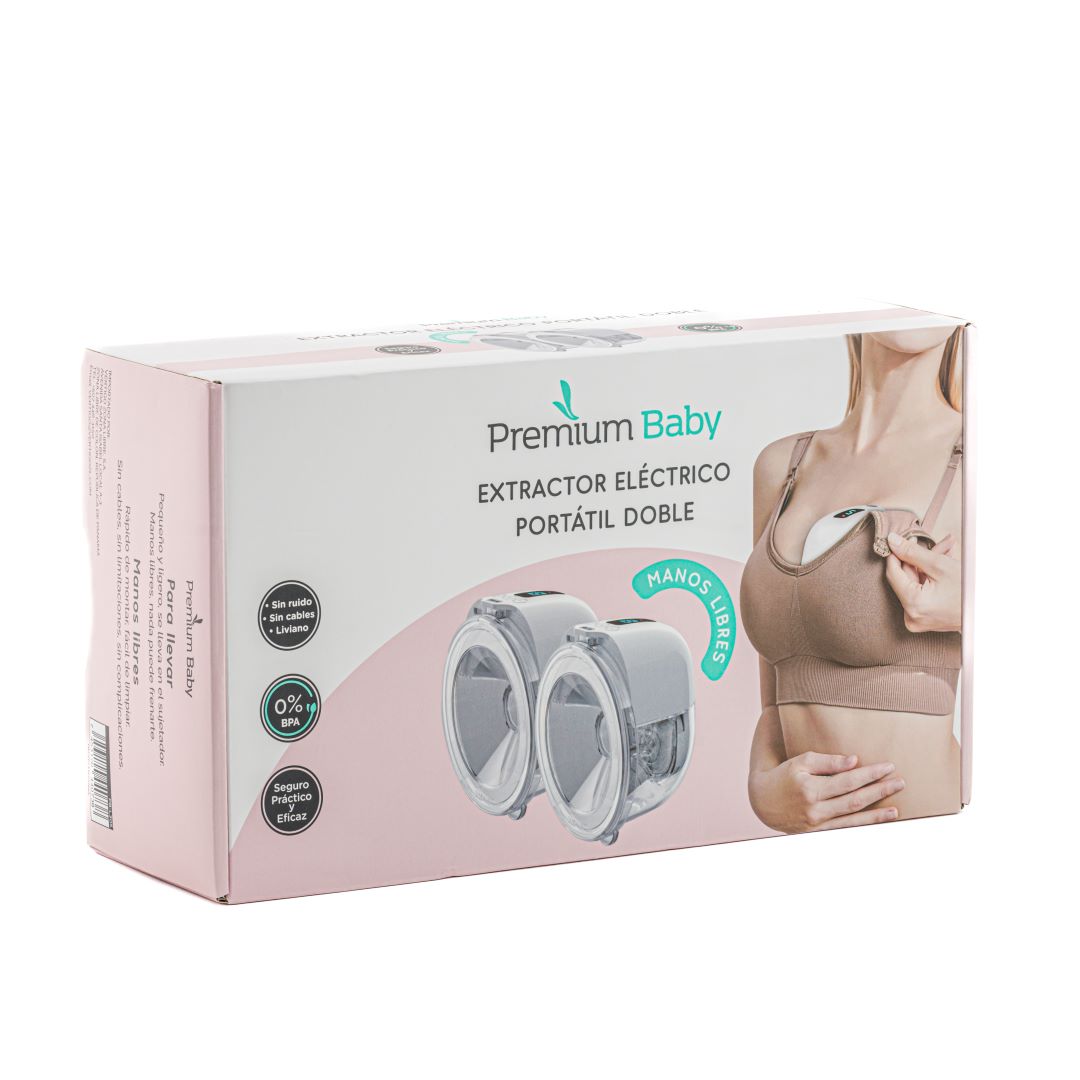 PREMIUM BABY EXTRACTOR DE LECHE PORTATIL