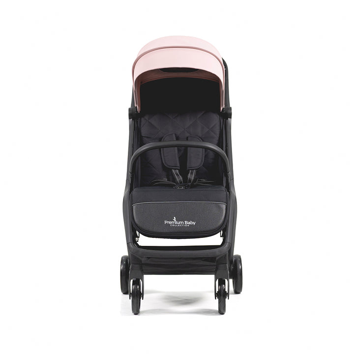 PREMIUM BABY COCHE PARA BEBE ROSADO/NEGROSIENNA