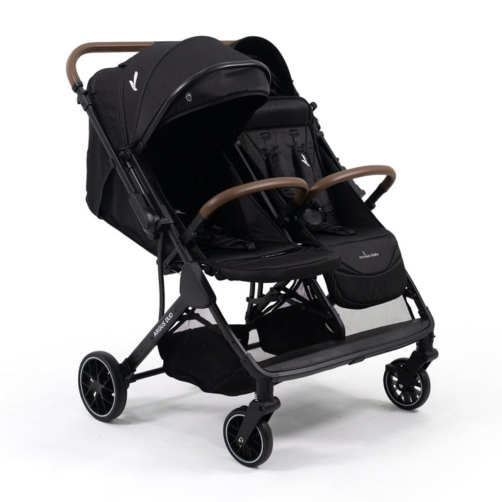 PREMIUM BABY COCHE ARGUS DUO BLACK/BROWN
