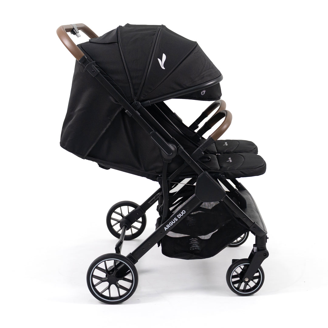 PREMIUM BABY COCHE ARGUS DUO BLACK/BROWN