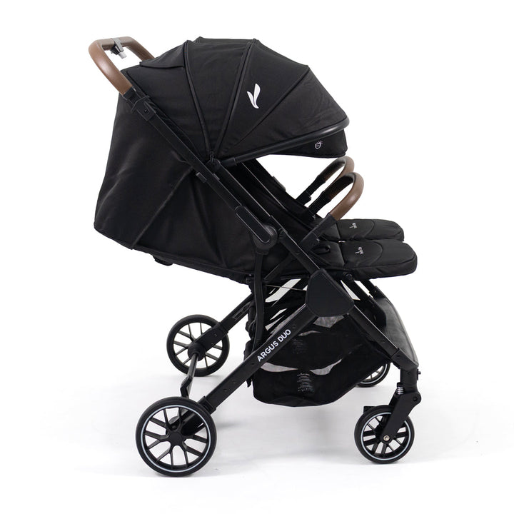 PREMIUM BABY COCHE ARGUS DUO BLACK/BROWN