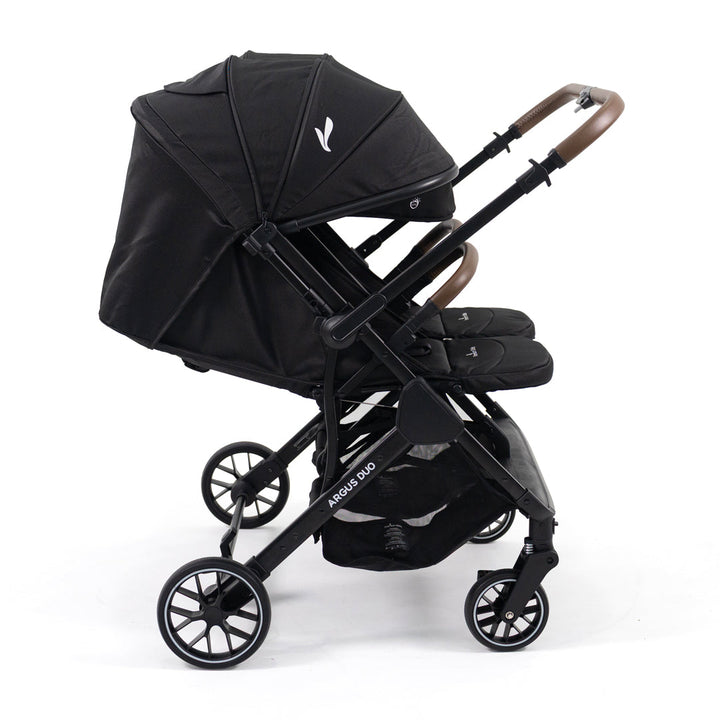 PREMIUM BABY COCHE ARGUS DUO BLACK/BROWN