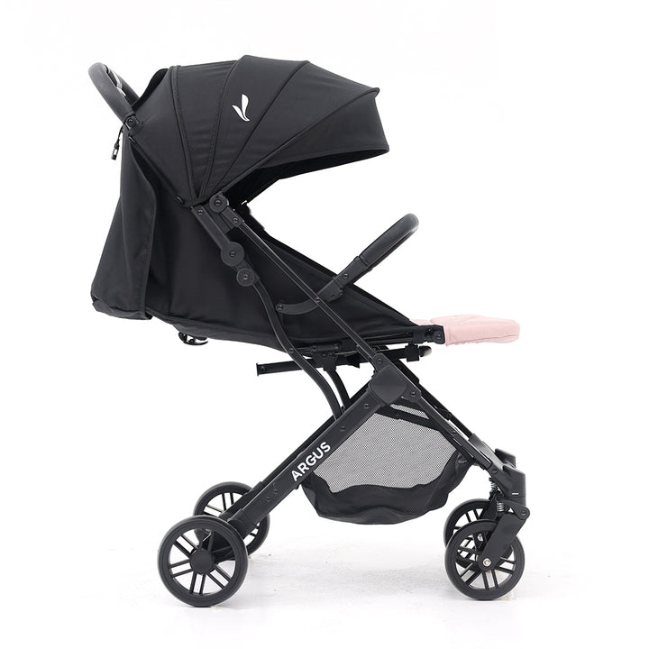 PREMIUM BABY COCHE TRAVEL SYSTEM COMPACTO PARA BEBE ARGUS ROSADO