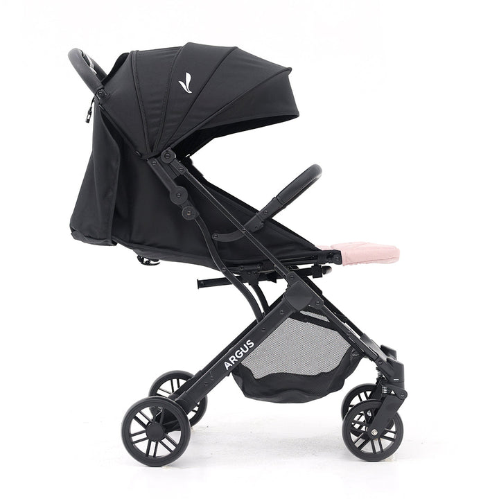 PREMIUM BABY COCHE TRAVEL SYSTEM COMPACTO PARA BEBE ARGUS ROSADO