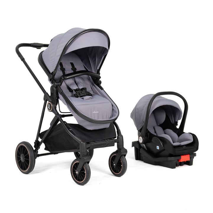 PREMIUM BABY COCHE TRAVEL SYSTEM ANA-TS GRIS/NEGRO