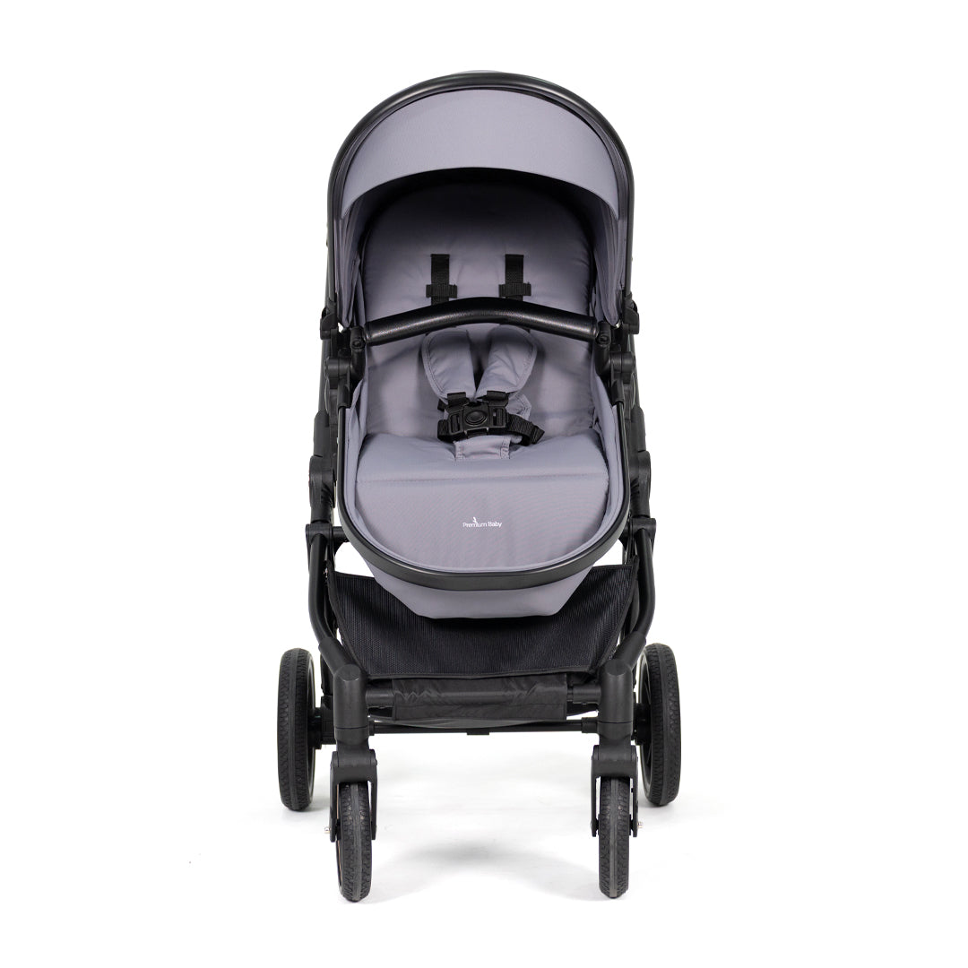 PREMIUM BABY COCHE TRAVEL SYSTEM ANA-TS GRIS/NEGRO