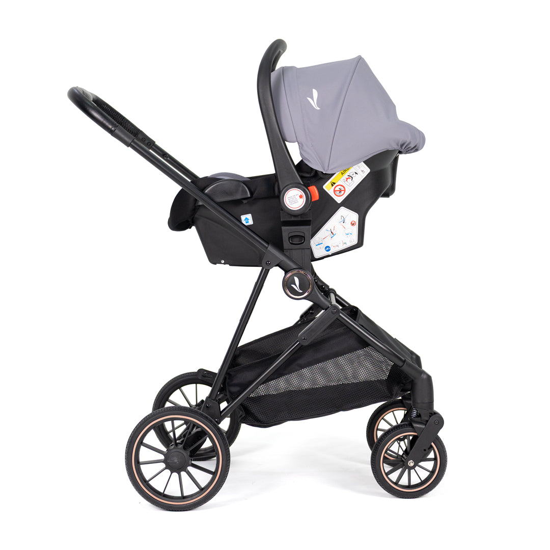 PREMIUM BABY COCHE TRAVEL SYSTEM ANA-TS GRIS/NEGRO