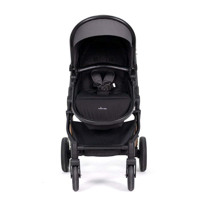 PREMIUM BABY COCHE TRAVEL SYSTEM ANA-TS GRIS & BLACK