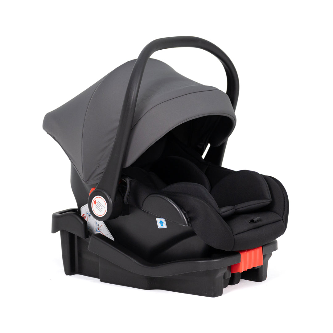 PREMIUM BABY COCHE TRAVEL SYSTEM ANA-TS GRIS & BLACK