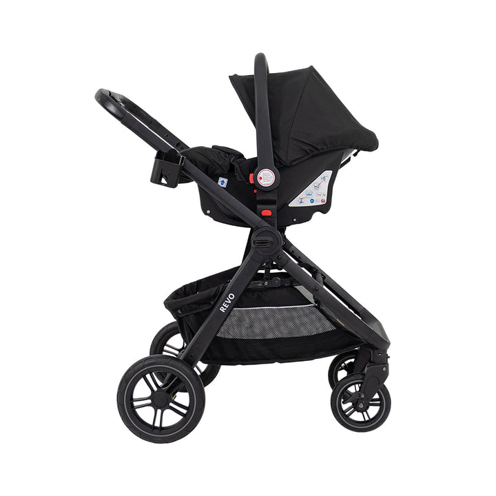 PREMIUM BABY COCHE TRAVEL SYSTEM REVO CON BASE ROSADO