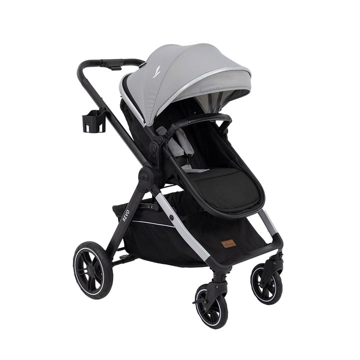 PREMIUM BABY COCHE TRAVEL SYSTEM REVO CON BASE GRIS