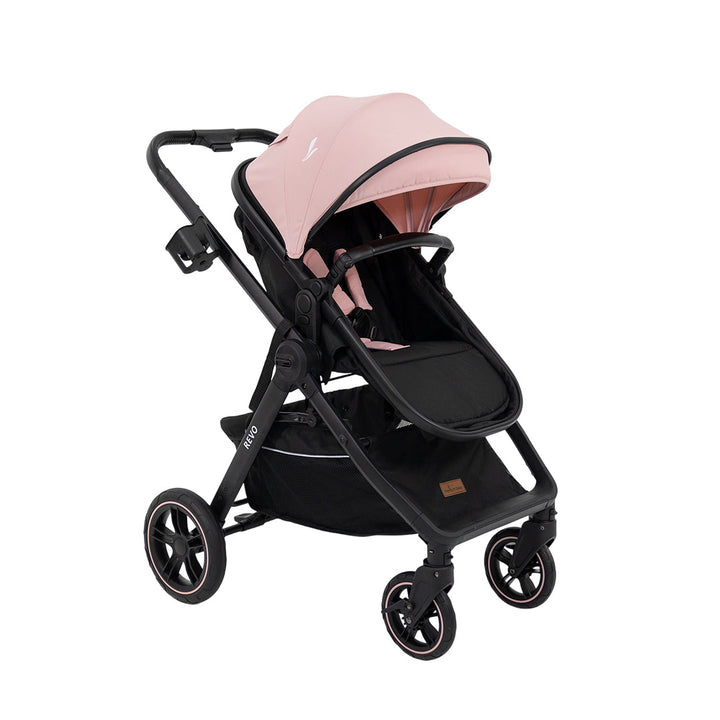 PREMIUM BABY COCHE TRAVEL SYSTEM REVO CON BASE ROSADO