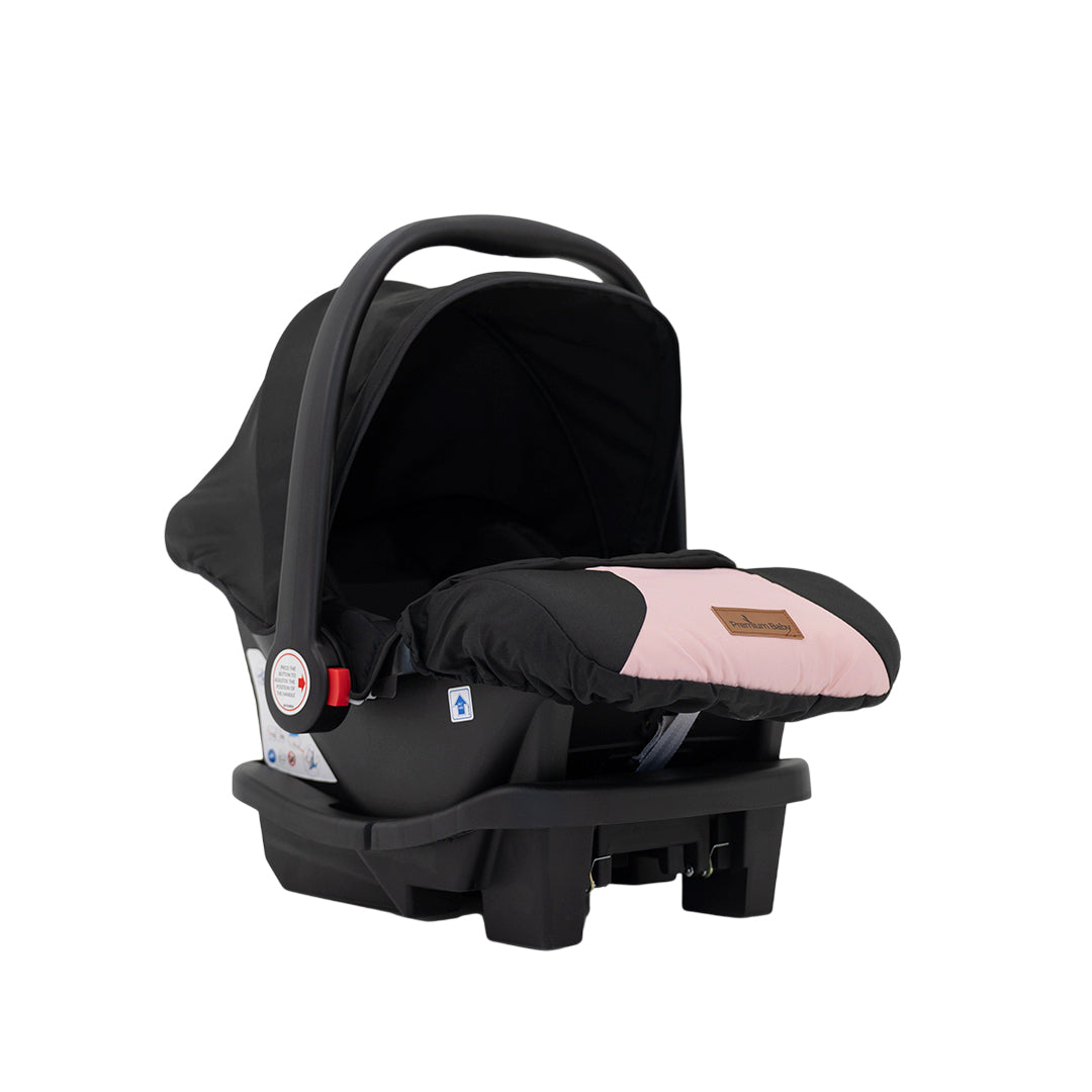 PREMIUM BABY COCHE TRAVEL SYSTEM REVO CON BASE ROSADO