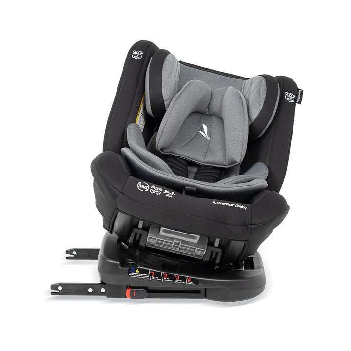 PREMIUM BABY SILLA DE CARRO PARA BEBE NEGRO-GRIS FIRST