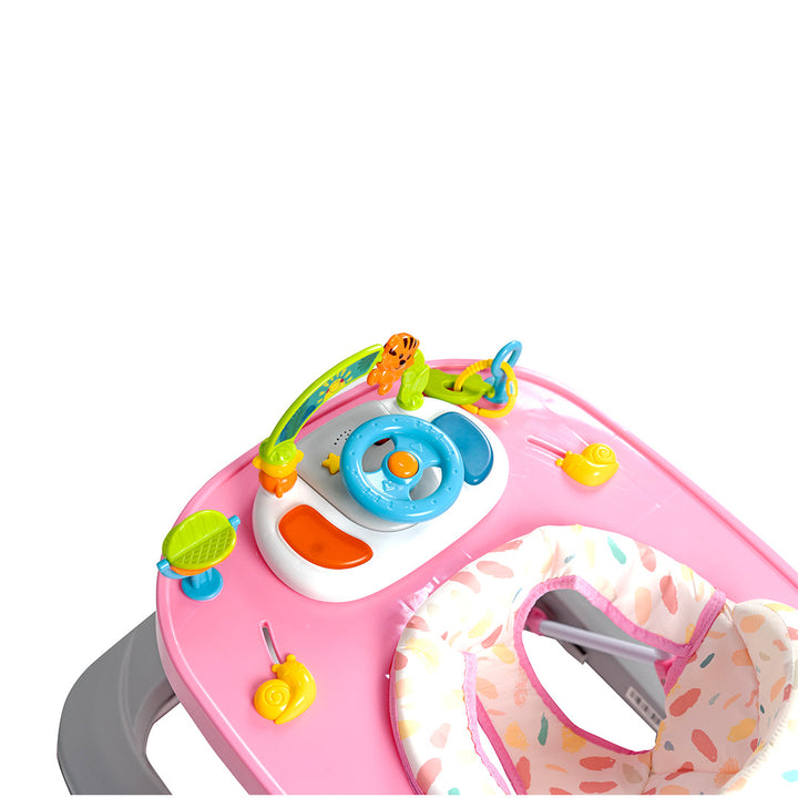 PREMIUM BABY ANDADERA PARA BEBE 2 EN 1 MEGAN ROSADO