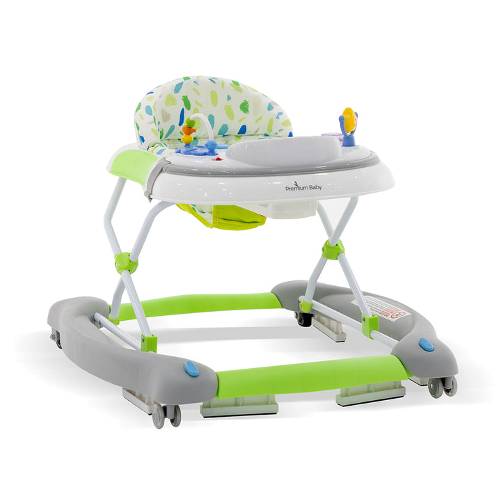 PREMIUM BABY ANDADERA PARA BEBE 4 EN 1 TOMMY VERDE