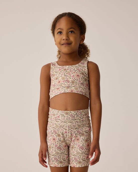 RYLEE & CRU NIÑA TOP SWIFT SPORT PINK GARDENIA SHELL