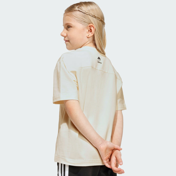 ADIDAS NIÑO TSHIRT LK DY MICKEY OWHITE/PURRUB/BLACK