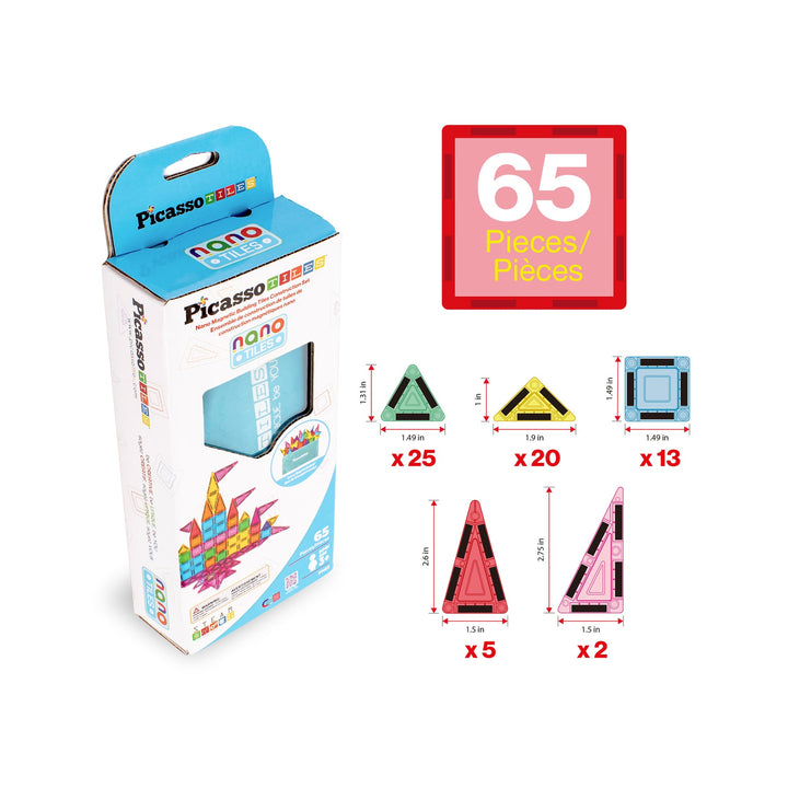 PICASSO TILES SET DE BLOQUES NANO 65 PCS