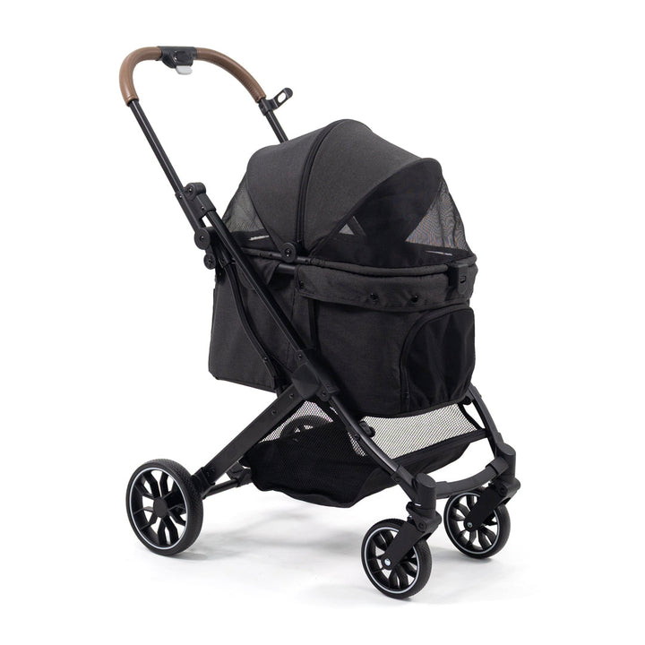 PREMIUM BABY COCHE PARA MASCOTAS MAX CON ASIENTO REMOVIBLE BLACK