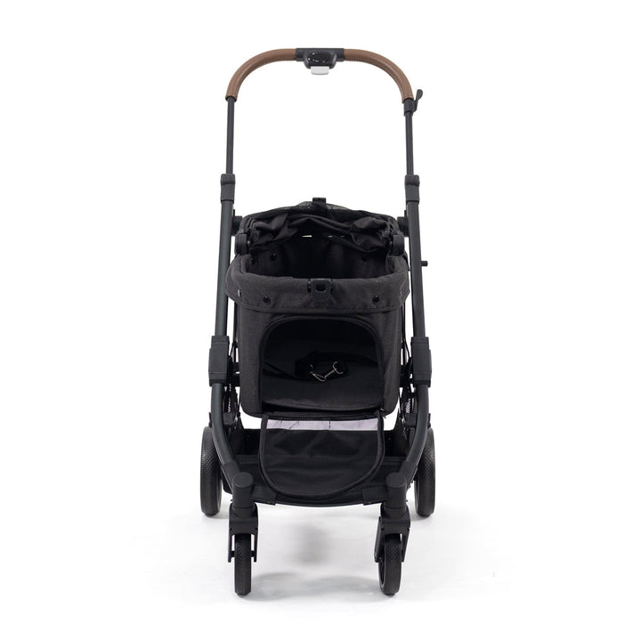 PREMIUM BABY COCHE PARA MASCOTAS MAX CON ASIENTO REMOVIBLE BLACK