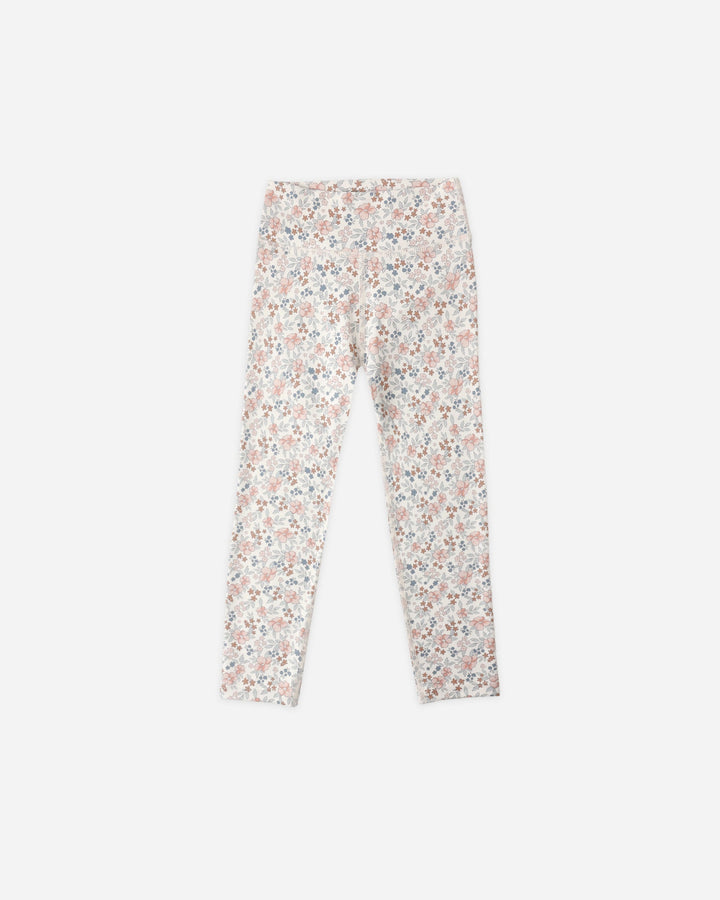 RYLEE & CRU NIÑA LEGGIN BASIC FLOWER FIELD IVORY