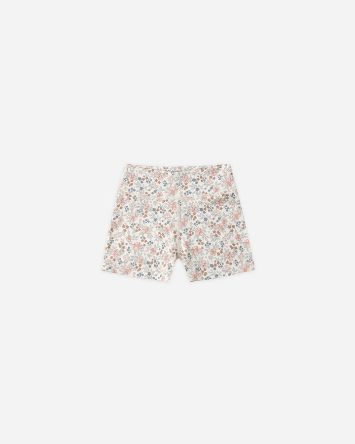RYLEE & CRU NIÑA SHORT FLOWER FIELD IVORY