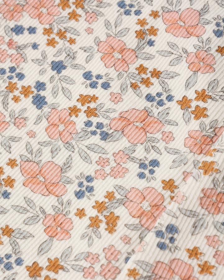 RYLEE & CRU NIÑA LEGGIN SET FLOWER FIELD IVORY BLUSH